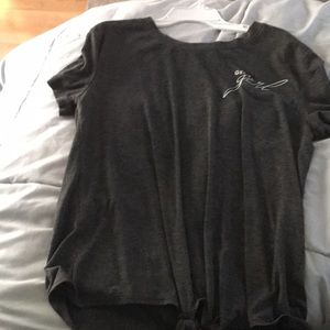 Cute grey tee